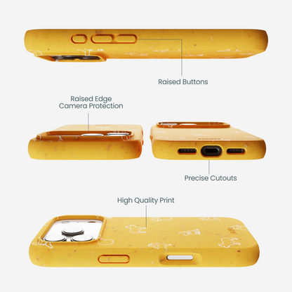 Honey Easy Breezy Frenchie iPhone 17 Pro Case