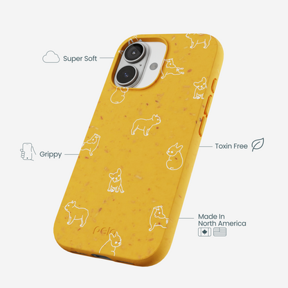 Honey Easy Breezy Frenchie iPhone 17 Case