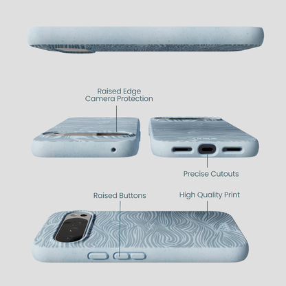 Powder Blue Ebb and Flow Google Pixel 10 Pro XL Case
