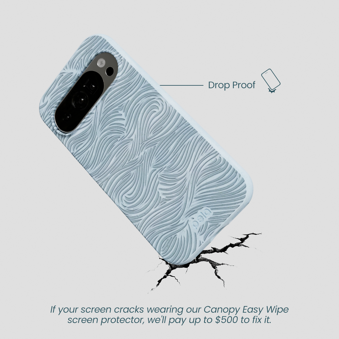 Powder Blue Ebb and Flow Google Pixel 10/10 Pro Case