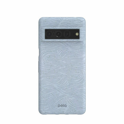 Powder Blue Ebb and Flow Google Pixel 7 Case