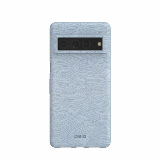 Powder Blue Ebb and Flow Google Pixel 7 Case