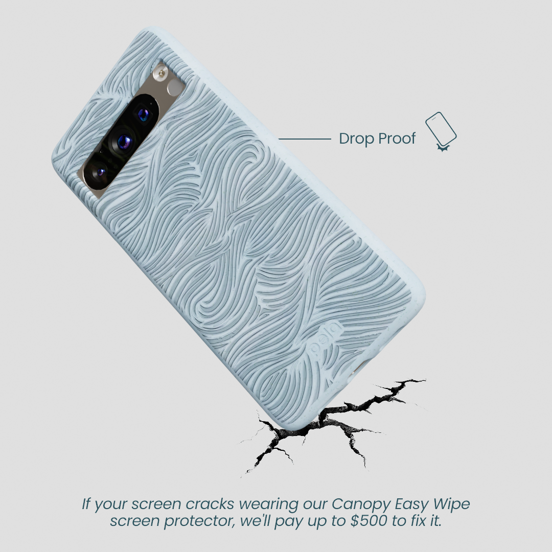 Powder Blue Ebb and Flow Google Pixel 8 Pro Case