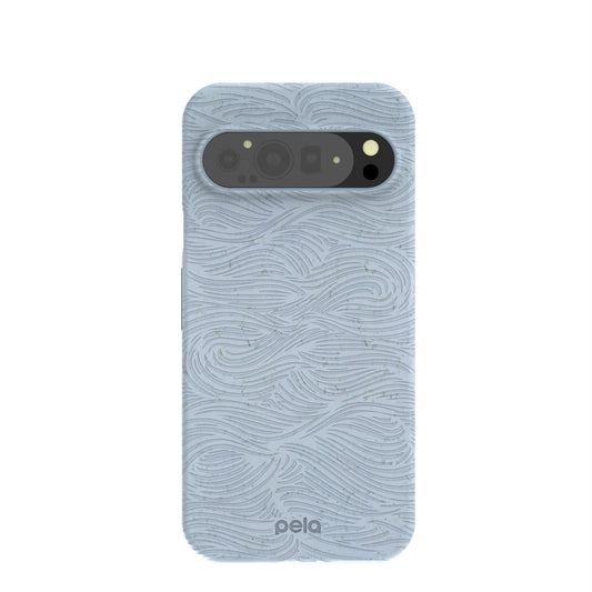 Powder Blue Ebb and Flow Google Pixel 9 Pro XL Case