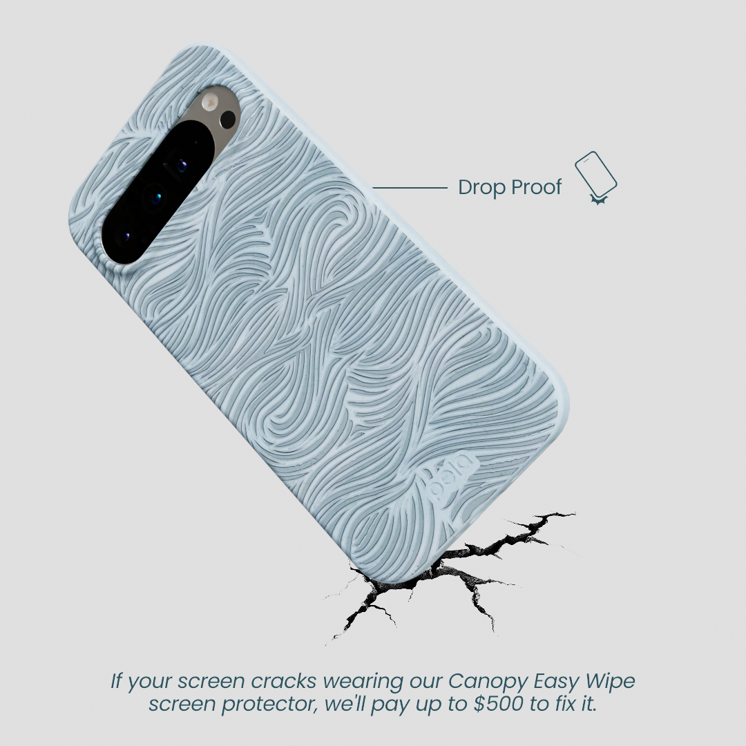 Powder Blue Ebb and Flow Google Pixel 9 Pro XL Case