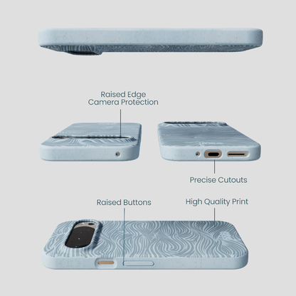 Powder Blue Ebb and Flow Google Pixel 9/9 Pro Case