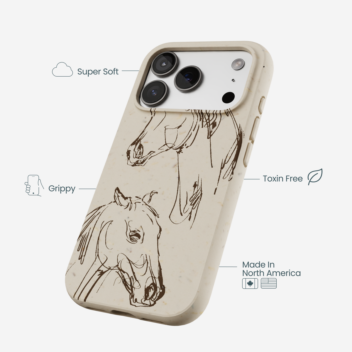 London Fog Equine iPhone 17 Pro Case