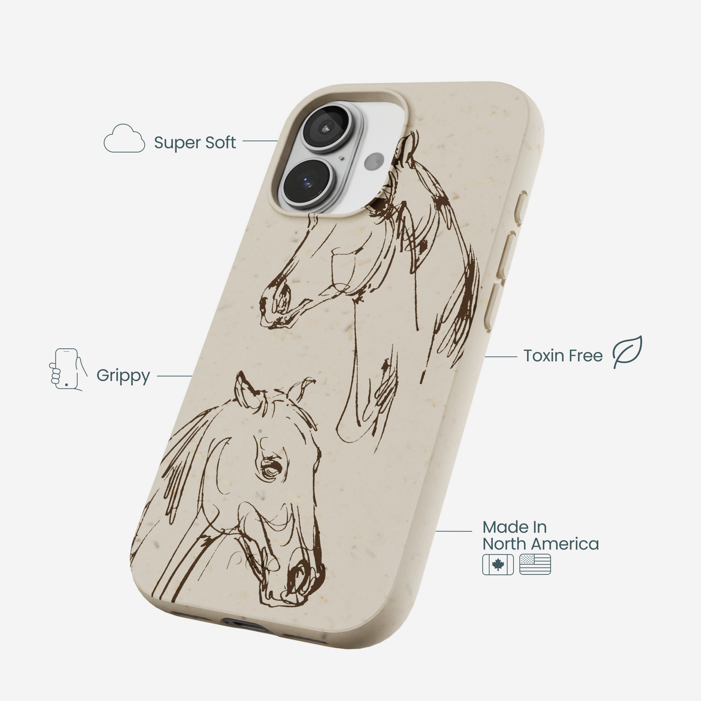 London Fog Equine iPhone 17 Case