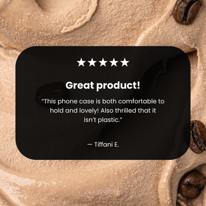 Chocolate Brown Espresso Swirl Samsung Galaxy S26+(Plus) Case