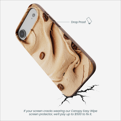 Chocolate Brown Espresso Swirl iPhone Air Case