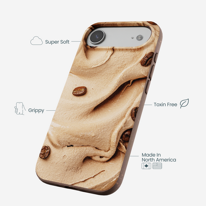 Chocolate Brown Espresso Swirl iPhone Air Case