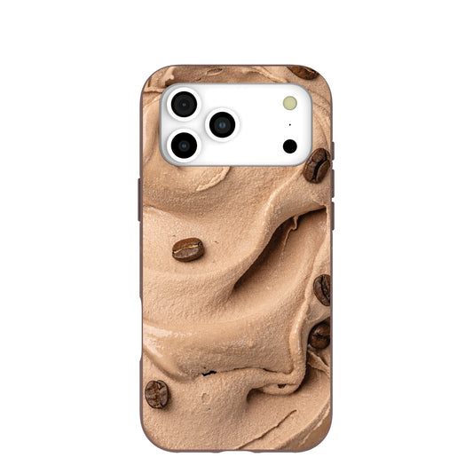Chocolate Brown Espresso Swirl iPhone 17 Pro Max Case