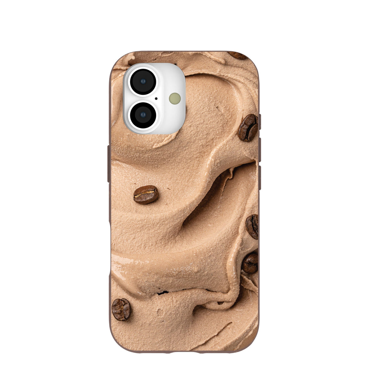 Chocolate Brown Espresso Swirl iPhone 17 Case