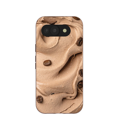 Chocolate Brown Espresso Swirl Google Pixel 10a Case