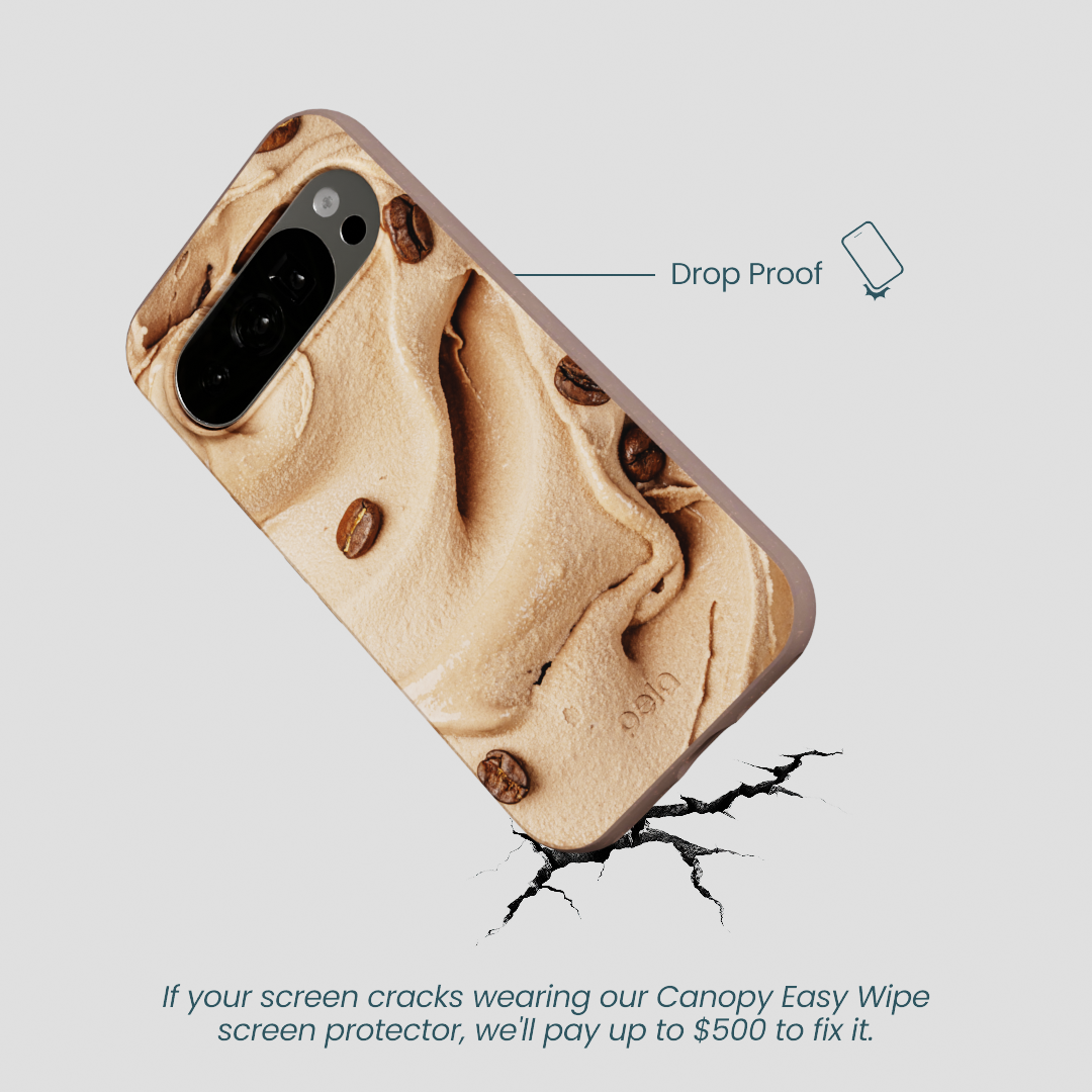 Chocolate Brown Espresso Swirl Google Pixel 10/10 Pro Case