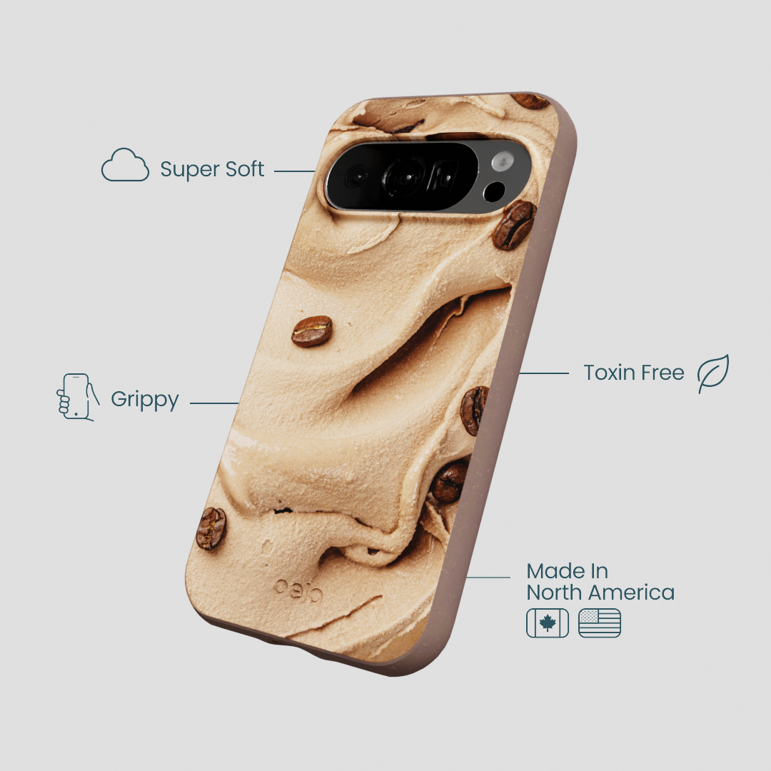Chocolate Brown Espresso Swirl Google Pixel 10/10 Pro Case