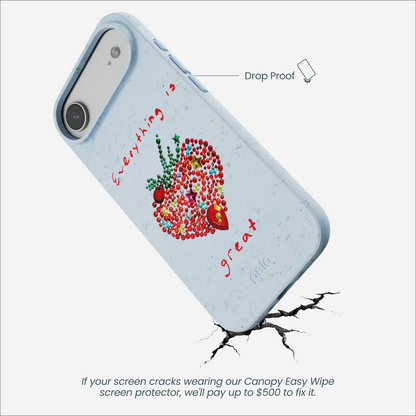 Powder Blue Everything Is Great iPhone Air Case