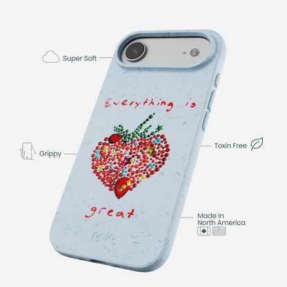 Powder Blue Everything Is Great iPhone Air Case