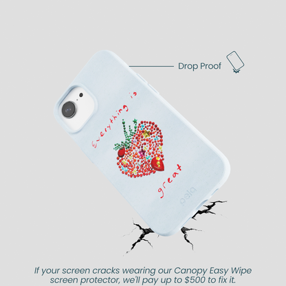 Powder Blue Everything Is Great iPhone 16e/17e Case