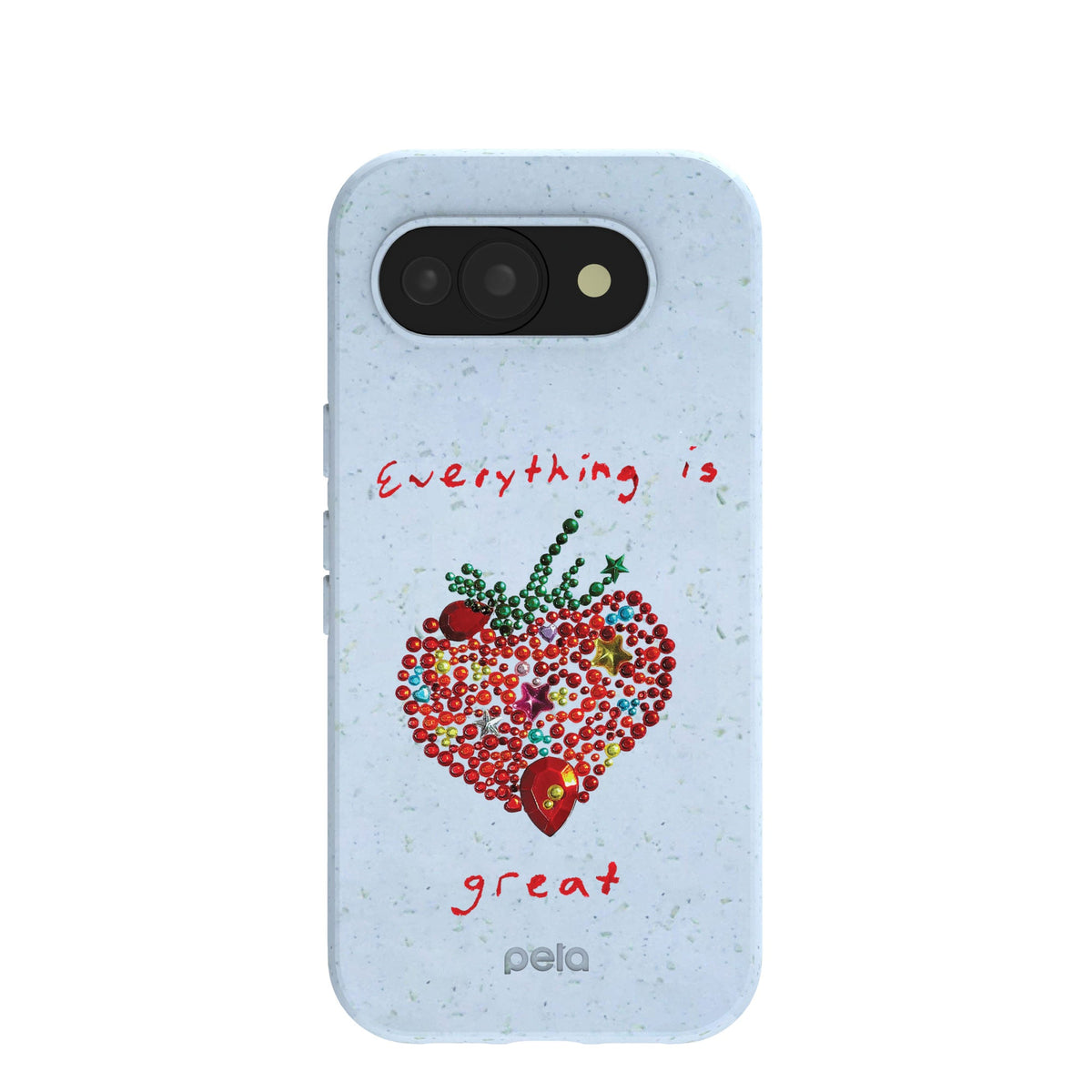 Powder Blue Everything Is Great Google Pixel 10a Case