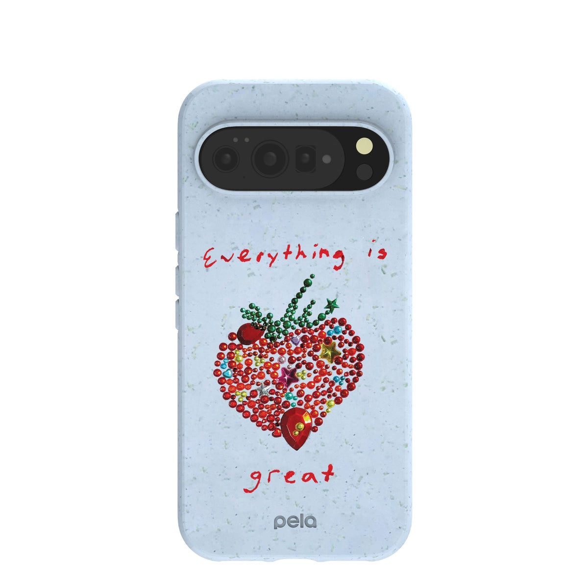 Powder Blue Everything Is Great Google Pixel 10 Pro XL Case