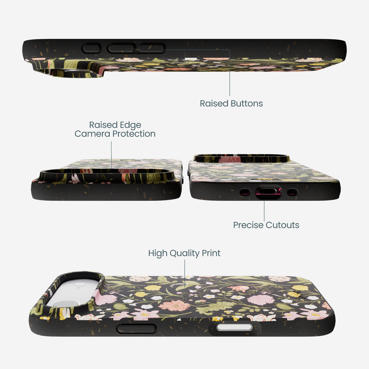 Black Fairy Forest iPhone Air Case