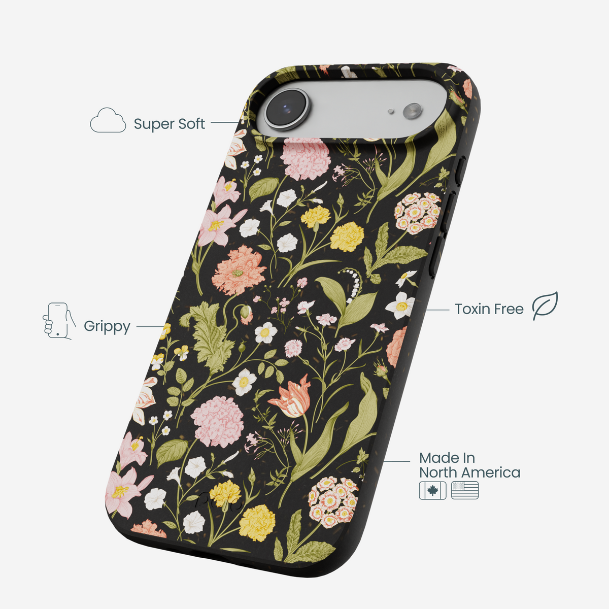 Black Fairy Forest iPhone Air Case