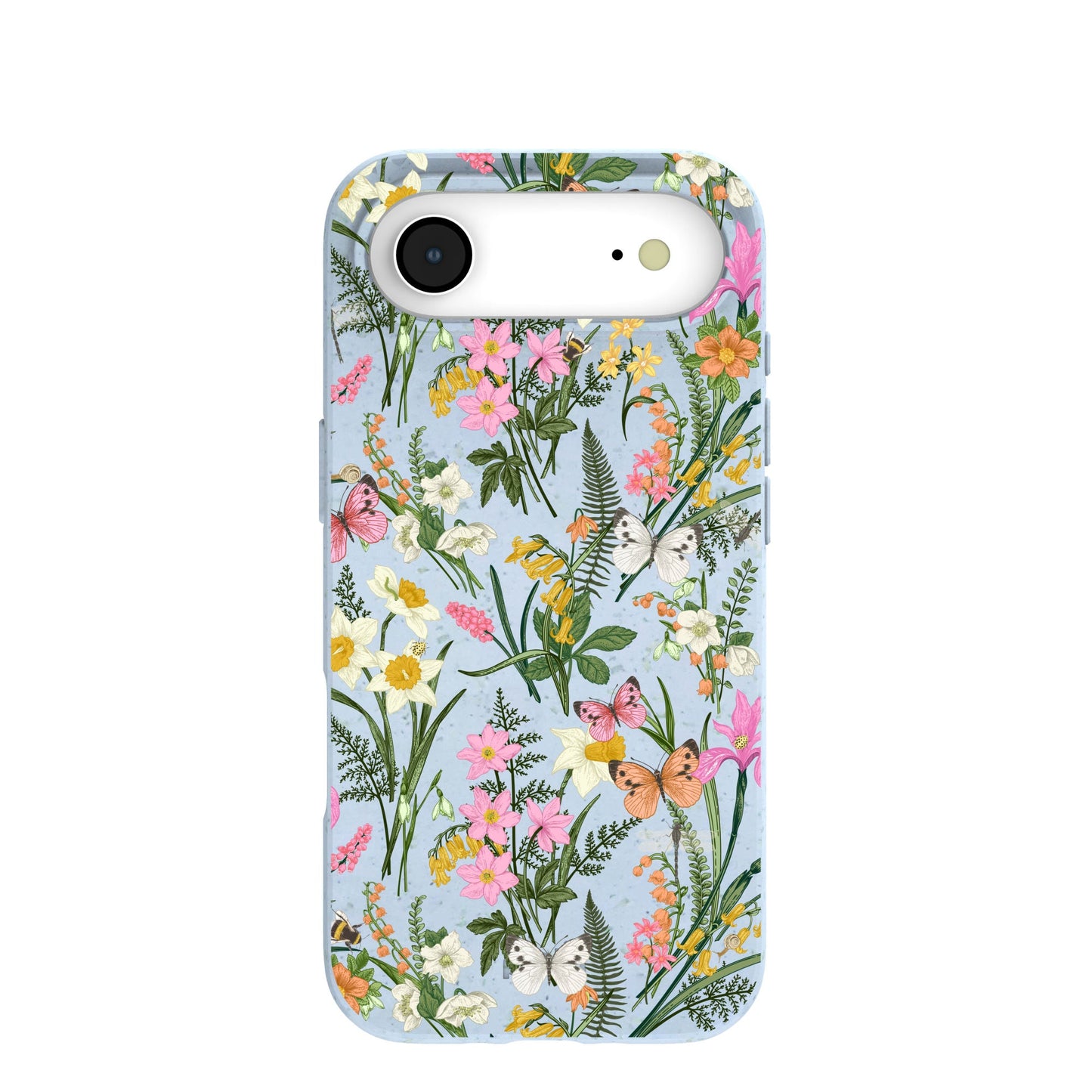 Powder Blue Fairy Wildflowers iPhone Air Case