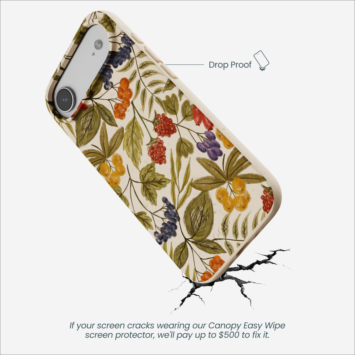 Seashell Fall Berries iPhone Air Case