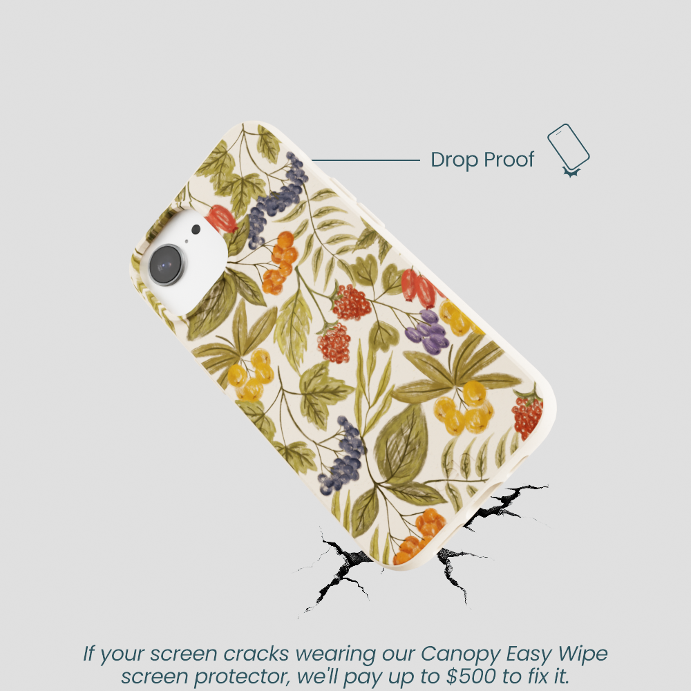 Seashell Fall Berries iPhone 16e/17e Case