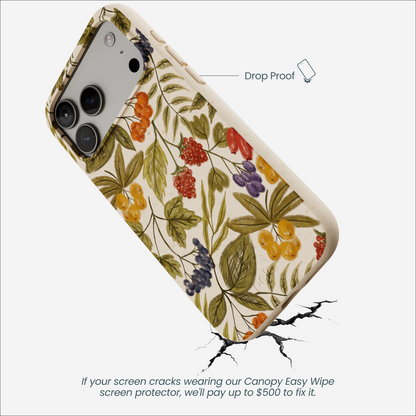 Seashell Fall Berries iPhone 17 Pro Max Case