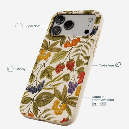 Seashell Fall Berries iPhone 17 Pro Max Case