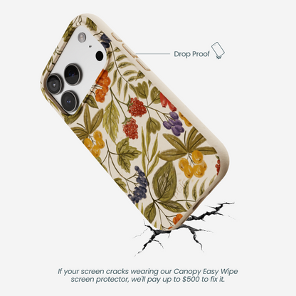 Seashell Fall Berries iPhone 17 Pro Case