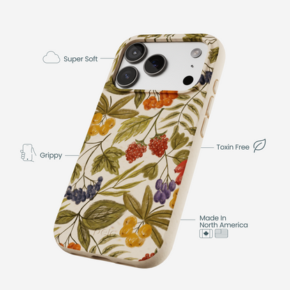 Seashell Fall Berries iPhone 17 Pro Case