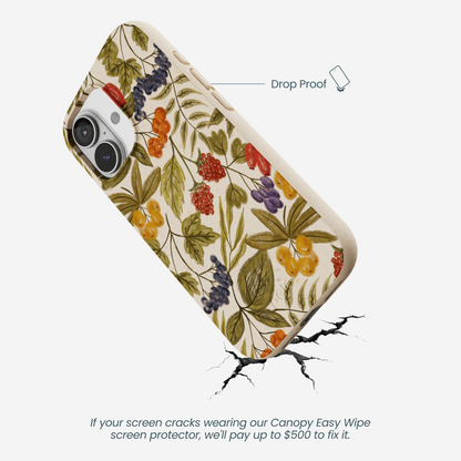 Seashell Fall Berries iPhone 17 Case