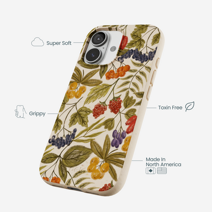 Seashell Fall Berries iPhone 17 Case