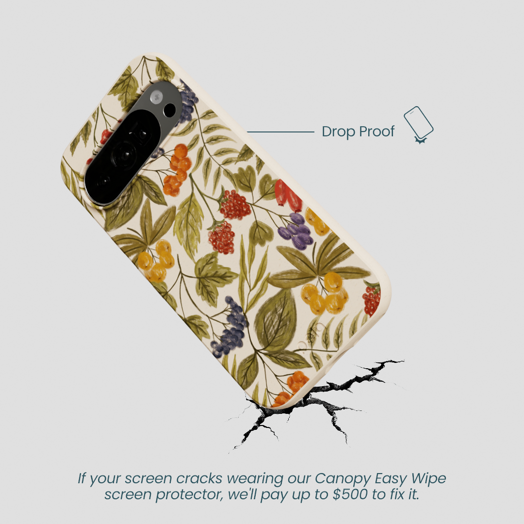 Seashell Fall Berries Google Pixel 10/10 Pro Case