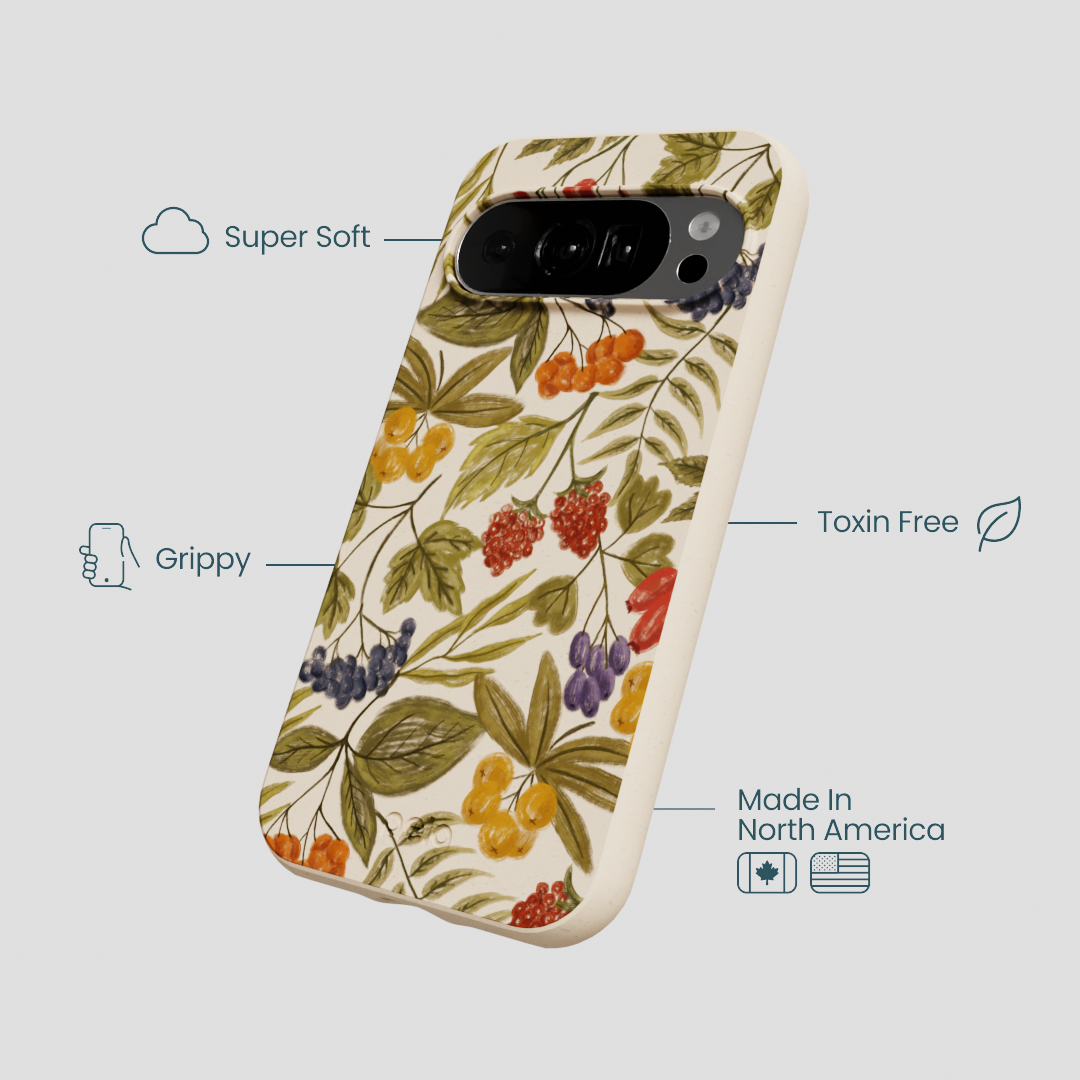 Seashell Fall Berries Google Pixel 10/10 Pro Case