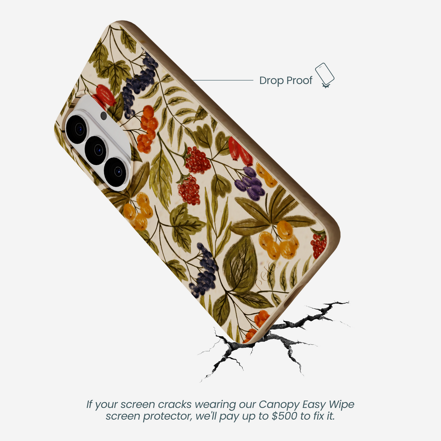 Seashell Fall Berries Samsung Galaxy S26 Case