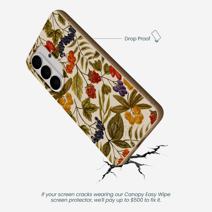 Seashell Fall Berries Samsung Galaxy S26 Case