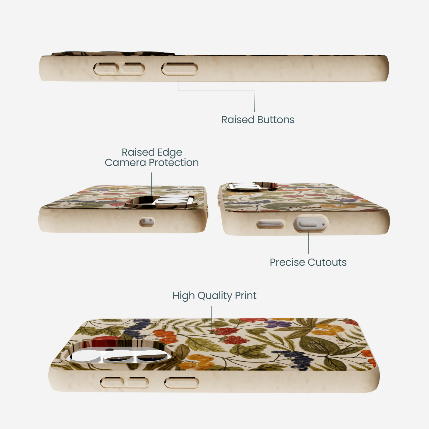 Seashell Fall Berries Samsung Galaxy S26 Case