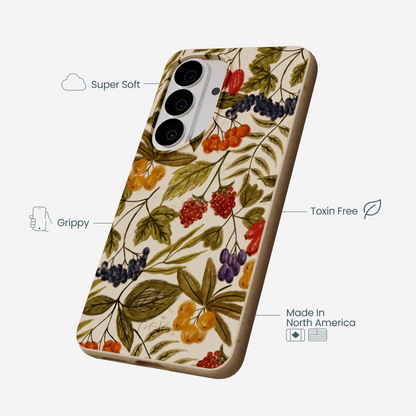 Seashell Fall Berries Samsung Galaxy S26 Case
