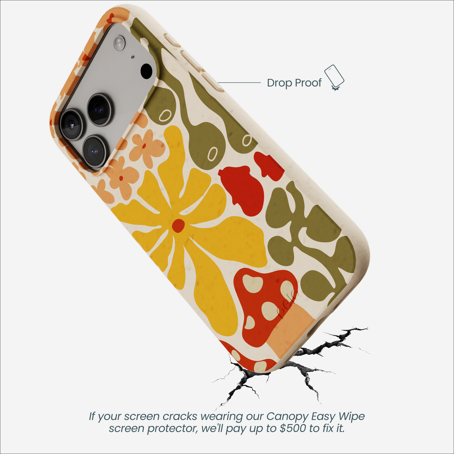 Seashell Fall Flourish iPhone 17 Pro Max Case