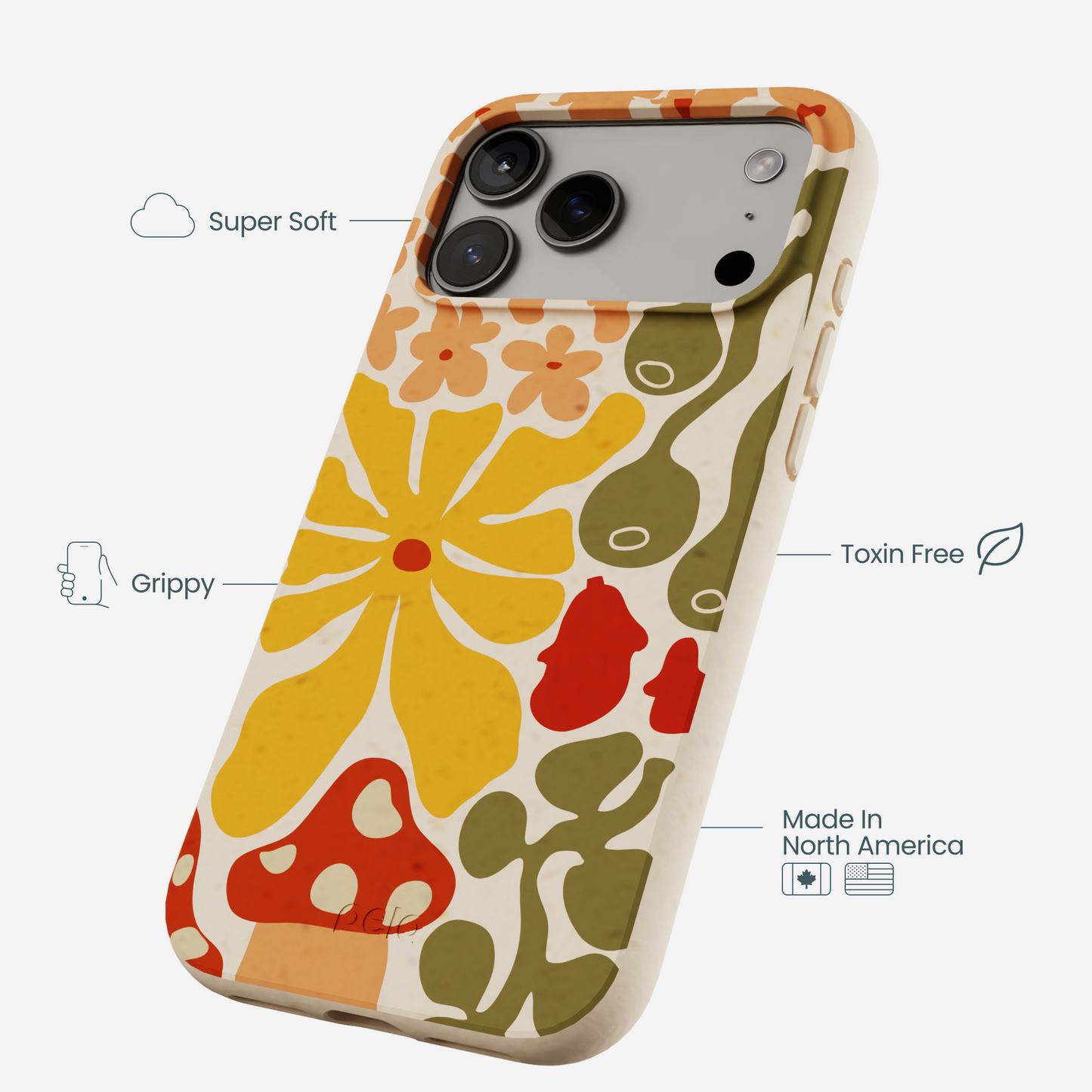 Seashell Fall Flourish iPhone 17 Pro Max Case