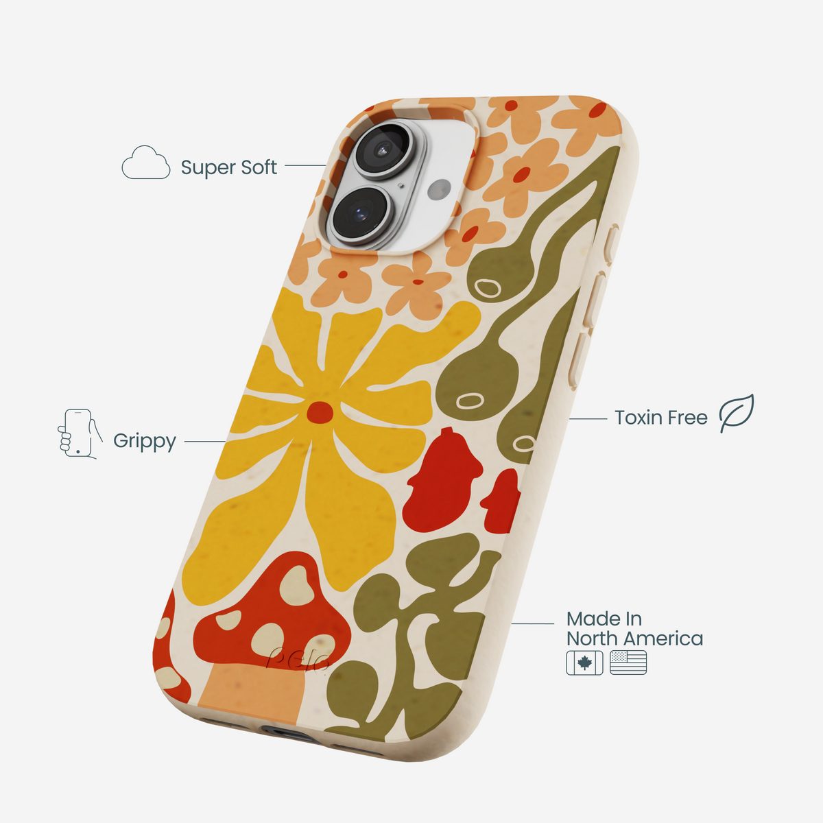 Seashell Fall Flourish iPhone 17 Case