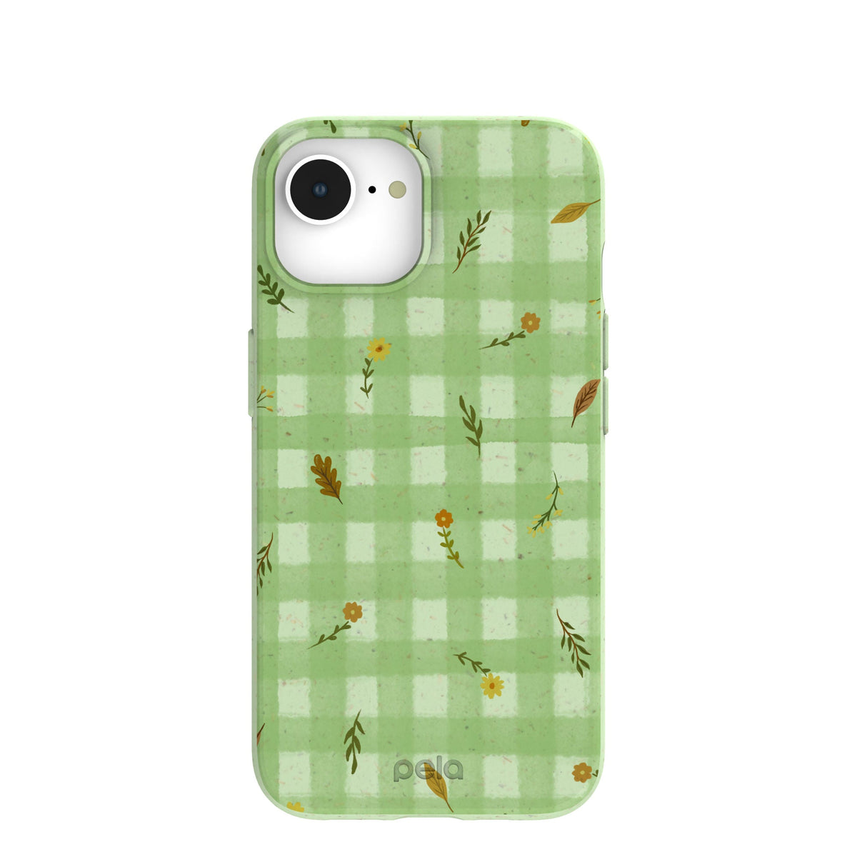Sage Green Fall Gingham iPhone 16e/17e Case