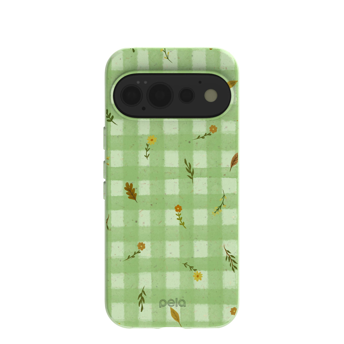 Sage Green Fall Gingham Google Pixel 11 Pro Case