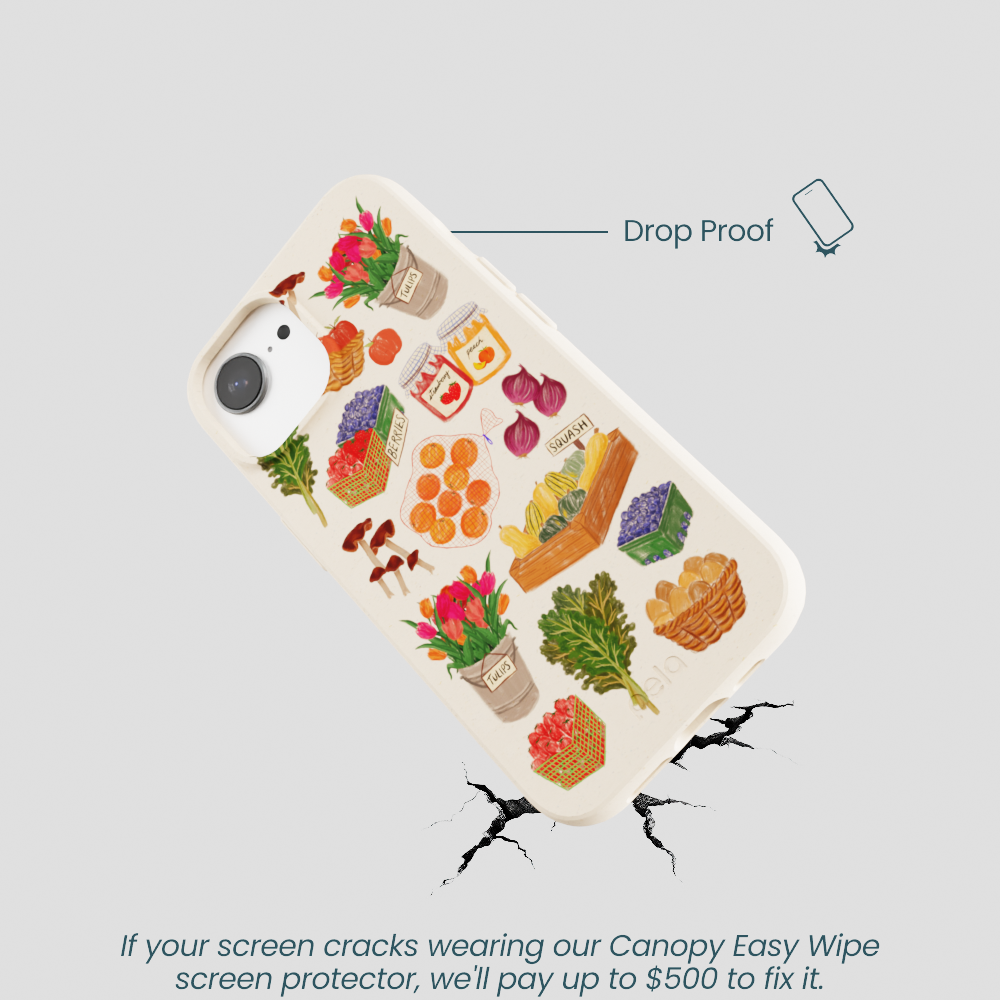 Seashell Farm Market iPhone 16e/17e Case