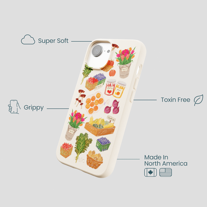 Seashell Farm Market iPhone 16e/17e Case