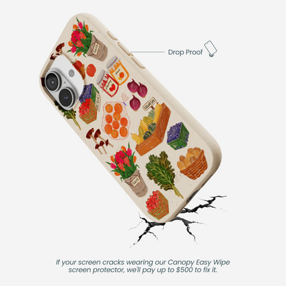 Seashell Farm Market iPhone 17 Case